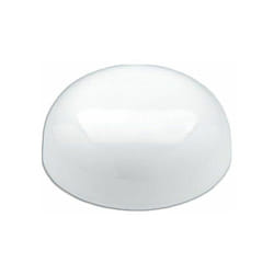 Verre vituber rond blanc opale 20cm lb 529660