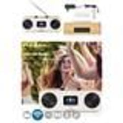 Radio Wi-Fi internet Bluetooth® DAB+ FM Internet 2.4  Écran couleur 34 W Télécommandée Réveil