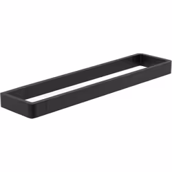 Porte-serviettes moderne SDLHH45 noir mat - longueur 45 cm - avec fonction supplémentaire Avantages du produit Design moderne ...