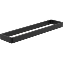 Bernstein - Barre porte serviette design mural en acier inoxydable pour salle de bain et toilettes - 55x11cm - Noir - SDLHH45 - Accessoires en