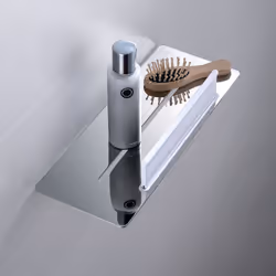 Étagère avec raclette de douche Avec fente de drainage Finition de haute qualité Design élégant Installation facile Couleur a ...