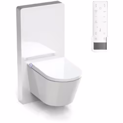Ensemble WC Japonais lavant PRO+ 1102 avec module sanitaire 805S en blanc Hygiène parfaite - très facile à utiliser - idéal p ...