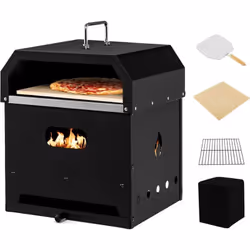 Description générale Ce four à pizza portable est conçu pour les amateurs de cuisine en plein air. Il permet de cuire des piz ...