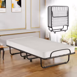 Description générale Le lit pliant est conçu pour offrir une solution de couchage pratique et confortable. Sa structure robus ...