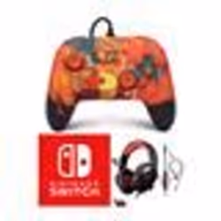 Manette et casque - Nintendo - SWITCH Pokémon Charizard Vortex - Filaire - Rouge - Casque stéréo 2.0