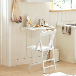 SoBuy FWT03-W table de cuisine et de salle à manger