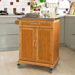 SoBuy FKW13-N Chariot de transport d'aliments