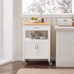 SoBuy FKW22-WN Chariot de transport d'aliments