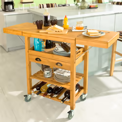 SoBuy FKW25-N Chariot de transport d'aliments