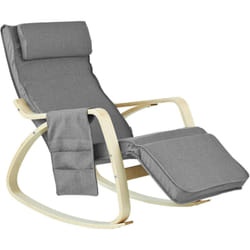 éponge plus épais, Rocking Chair Fauteuil à bascule berçante,SoBuy FST18-DG