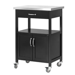 SoBuy FKW22-SCH Chariot de transport d'aliments
