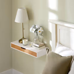 SoBuy FRG93-WN Table de nuit et table de chevet - Vue supplémentaire 4