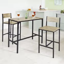 SoBuy OGT03-N ensemble de meuble de salle à manger et de cuisine