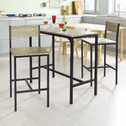 SoBuy OGT03-N ensemble de meuble de salle à manger et de cuisine