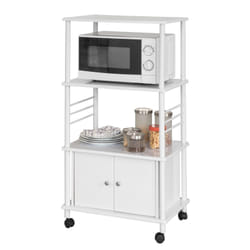 SoBuy FRG12-W Chariot de transport d'aliments