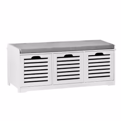 SoBuy FSR23-W, Ouvert, Panneau de fibres à densité moyenne, 1050 mm, 430 mm, 350 mm, Allemagne