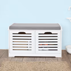 SoBuy FSR23-K-W Organisateur pour chaussures Ouvert