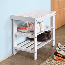 SoBuy FSR02-K-W Organisateur pour chaussures Ouvert
