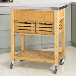 SoBuy FKW40-N Chariot de transport d'aliments