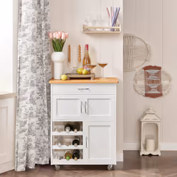 SoBuy FKW45-WN Chariot de transport d'aliments