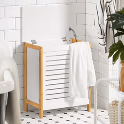 SoBuy FSS66-WN armoire de rangement de salle de bain
