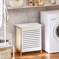 SoBuy FSS66-WN armoire de rangement de salle de bain - Vue supplémentaire 4