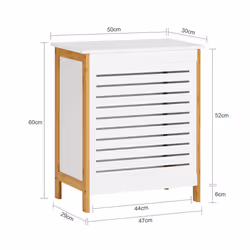 SoBuy FSS66-WN armoire de rangement de salle de bain - Vue supplémentaire 5