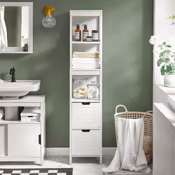 SoBuy FRG126-W Armoire de rangement de salle à manger
