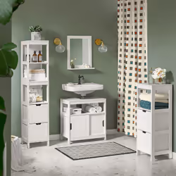 SoBuy FRG127-W Armoire de rangement de salle à manger