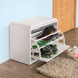 SoBuy FSR16-W Organisateur pour chaussures Ouvert