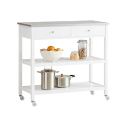 SoBuy FKW47-W Chariot de transport d'aliments