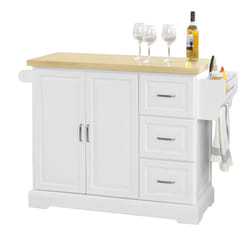 SoBuy FKW41-WN Chariot de transport d'aliments