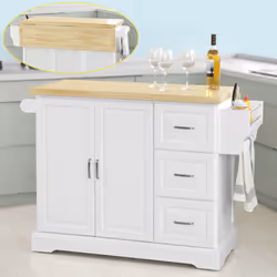 SoBuy FKW41-WN Chariot de transport d'aliments