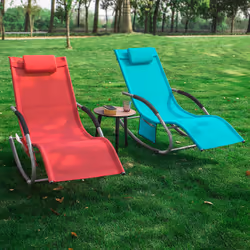 SoBuy OGS28-RX2 Fauteuil à bascule et planche pour enfant