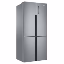 Haier Cube 83 Serie 5 HTF-452DM7 frigo américain Pose libre 468 L F Acier inoxydable