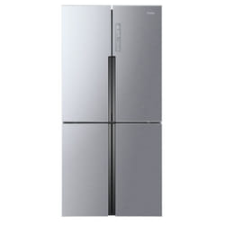 Haier Cube 83 Serie 5 HTF-458DG6 frigo américain Pose libre 468 L F Argent