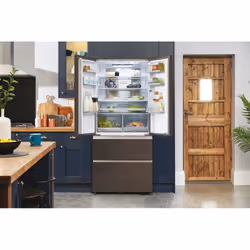 Haier FD 83 Serie 7 HB18FGSAAA frigo américain Pose libre 539 L E Argent, Titane - Vue supplémentaire 15