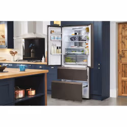 Haier FD 83 Serie 7 HB18FGSAAA frigo américain Pose libre 539 L E Argent, Titane - Vue supplémentaire 16