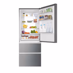 Haier 3D 70 Serie 3 A3FE743CPJ Pose libre 450 L E Platine, Acier inoxydable