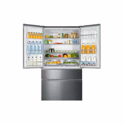 Haier FD 100 Serie 7 HB26FSSAAA frigo américain Pose libre 750 L E Argent, Titane - Vue supplémentaire 4