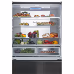 Haier FD 100 Serie 7 HB26FSNAAA frigo américain Pose libre 750 L E Noir - Vue supplémentaire 4