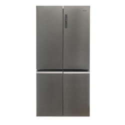 Haier Cube 90 Serie 5 HTF-540DP7 frigo américain Pose libre 528 L F Platine, Acier inoxydable