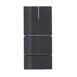 Haier F+ Serie 9 HFF-750CGBJ, Pose libre, Porte française, Noir, LED, Porte-sur-porte, Tactile