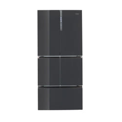 Haier F+ Serie 9 HFF-750CGBJ frigo américain Pose libre 488 L Noir