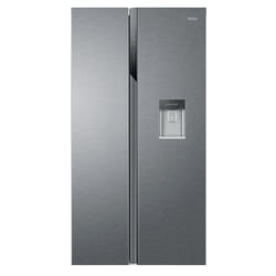 Haier SBS 90 Serie 3 HSR3918EWPG frigo américain Pose libre 521 L E Argent