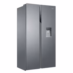 Haier SBS 90 Serie 3 HSR3918EWPG frigo américain Pose libre 521 L E Argent