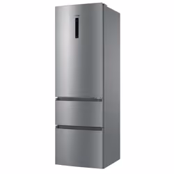 Haier 3D 60 Serie 3 HTR3619ENMN réfrigérateur-congélateur Pose libre 348 L E Argent - Vue supplémentaire 4