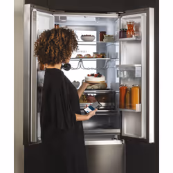 Haier FD 70 Serie 7 HFW7720EWMP frigo américain Pose libre 477 L E Gris - Vue supplémentaire 6