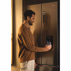 Haier FD 70 Serie 7 HFW7720EWMP frigo américain Pose libre 477 L E Gris - Vue supplémentaire 7