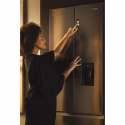 Haier FD 70 Serie 7 HFW7720EWMP frigo américain Pose libre 477 L E Gris - Vue supplémentaire 8